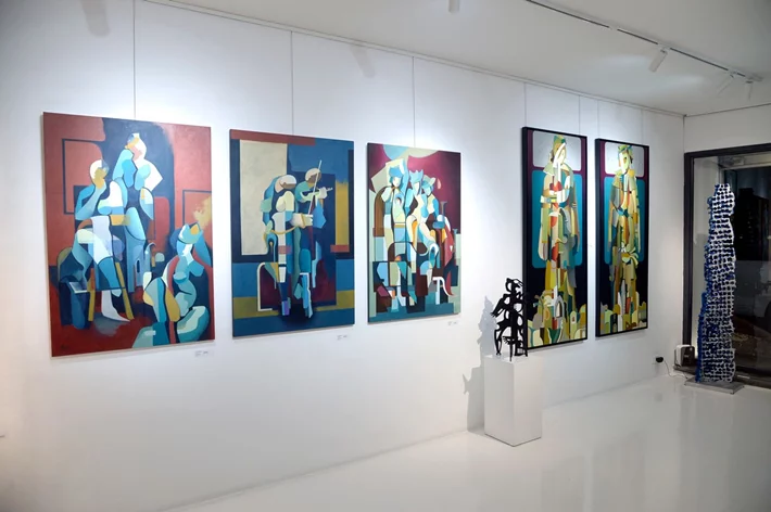 Ziara, A solo exhibition by Janet Hagopian at Chaos Art Gallery