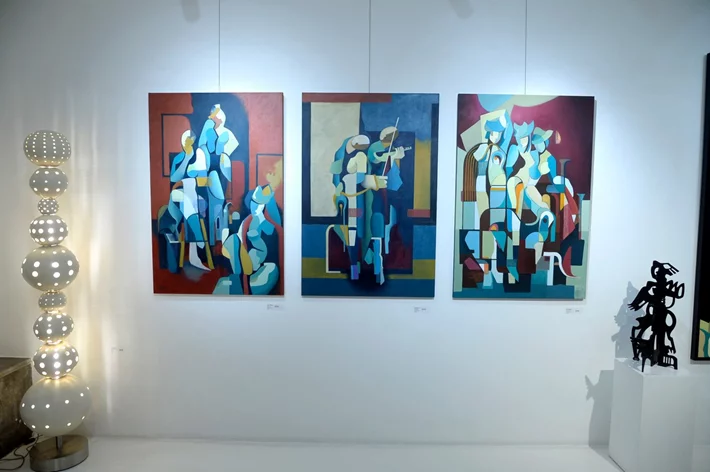 Ziara, A solo exhibition by Janet Hagopian at Chaos Art Gallery