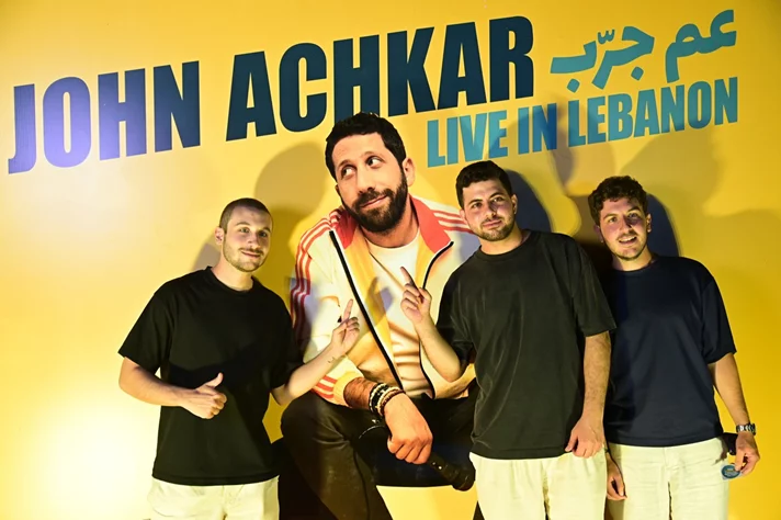 John Achkar at Beirut Holidays