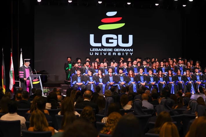 Lebanese German University Celebrates Its Fifteenth Commencement Exercises