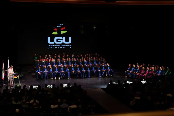 Lebanese German University Celebrates Its Fifteenth Commencement Exercises