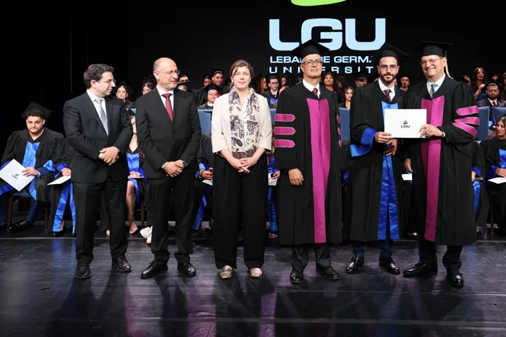 Lebanese German University Celebrates Its Fifteenth Commencement Exercises