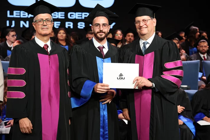 Lebanese German University Celebrates Its Fifteenth Commencement Exercises