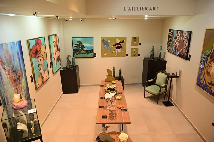 Grand Opening of Lina Joudi & L'atelier Art