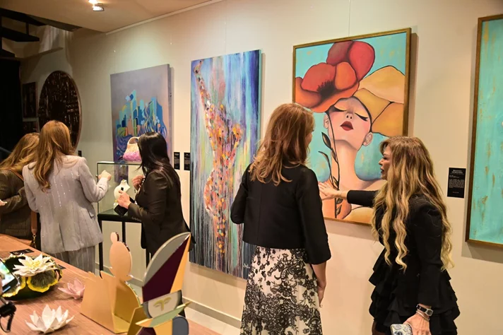 Grand Opening of Lina Joudi & L'atelier Art