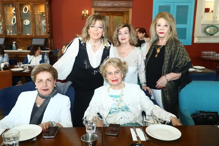 Lunch Hosted by Mrs. Linda Lamah at Uptown Beirut