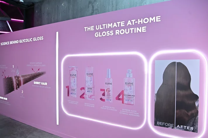 L'Oreal Paris The Glow & Gloss Museum
