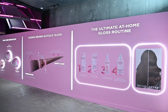 L'Oreal Paris The Glow & Gloss Museum