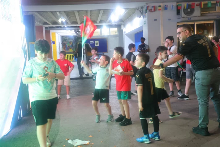 Football Match at Lycee Verdun