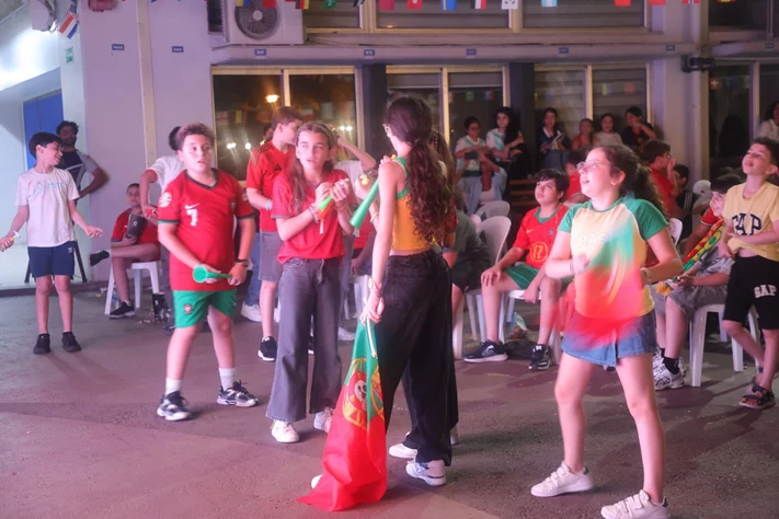 Football Match at Lycee Verdun
