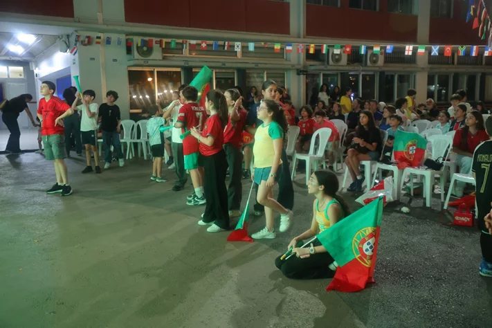 Football Match at Lycee Verdun