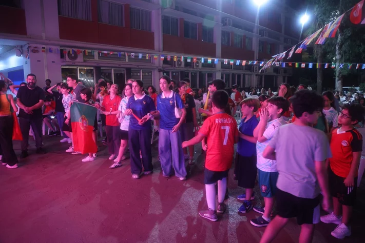 Football Match at Lycee Verdun