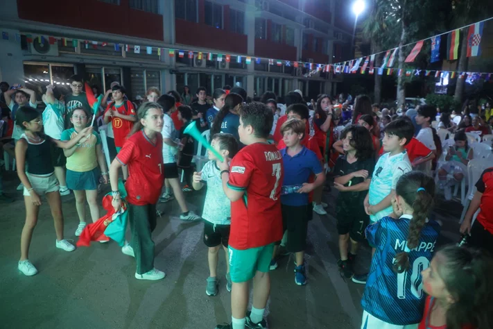 Football Match at Lycee Verdun