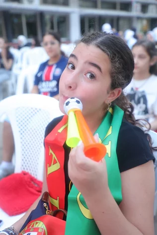 Football Match at Lycee Verdun