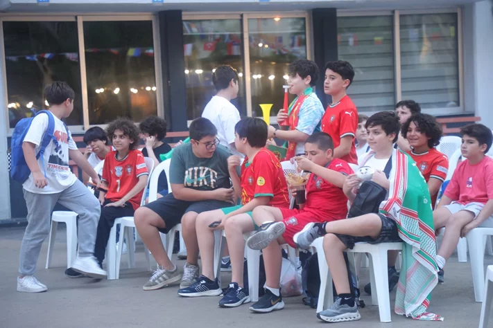 Football Match at Lycee Verdun