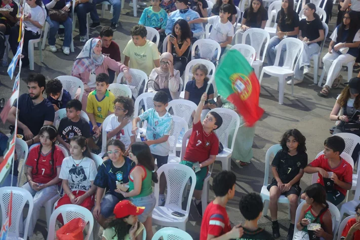 Football Match at Lycee Verdun
