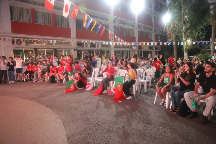 Football Match at Lycee Verdun