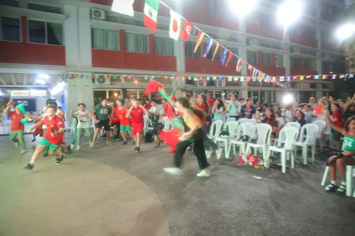 Football Match at Lycee Verdun
