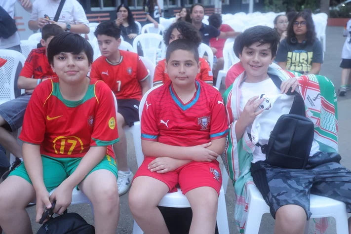 Football Match at Lycee Verdun