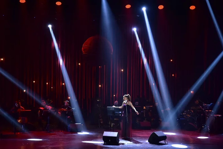 Marilyne Naaman at Casino du Liban