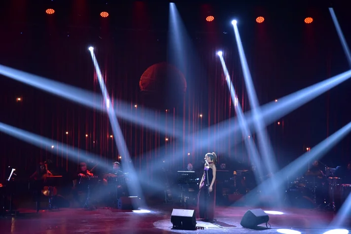 Marilyne Naaman at Casino du Liban