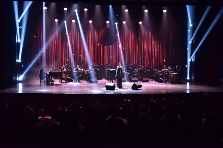 Marilyne Naaman at Casino du Liban