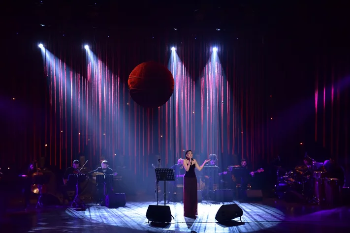 Marilyne Naaman at Casino du Liban