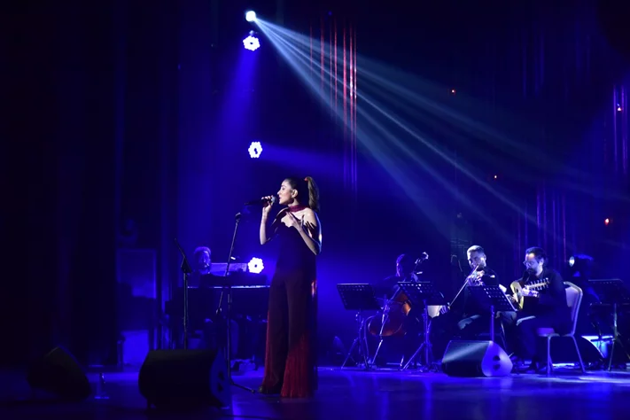 Marilyne Naaman at Casino du Liban