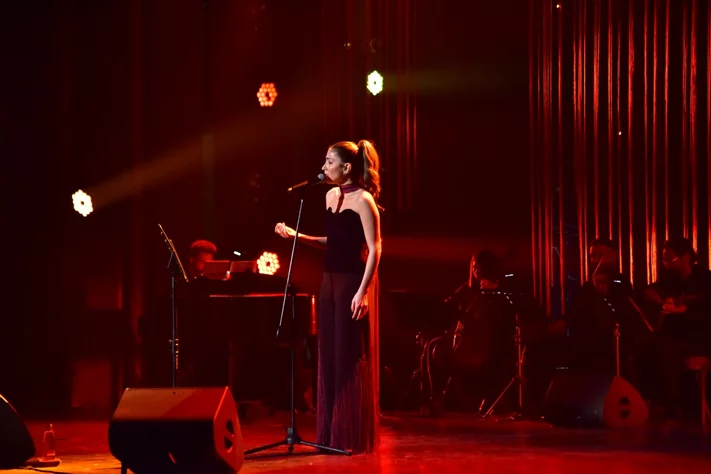 Marilyne Naaman at Casino du Liban