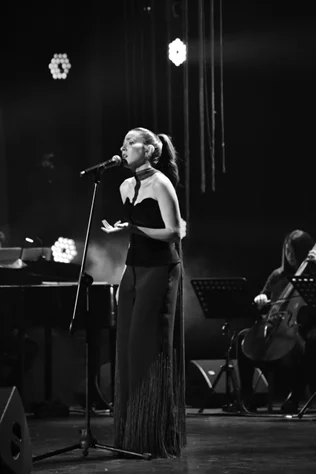 Marilyne Naaman at Casino du Liban