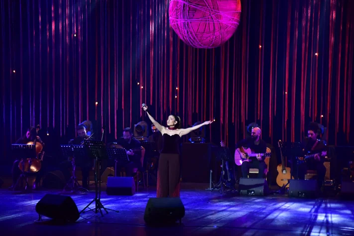 Marilyne Naaman at Casino du Liban