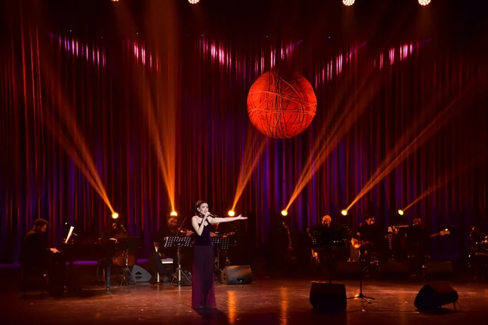 Marilyne Naaman at Casino du Liban