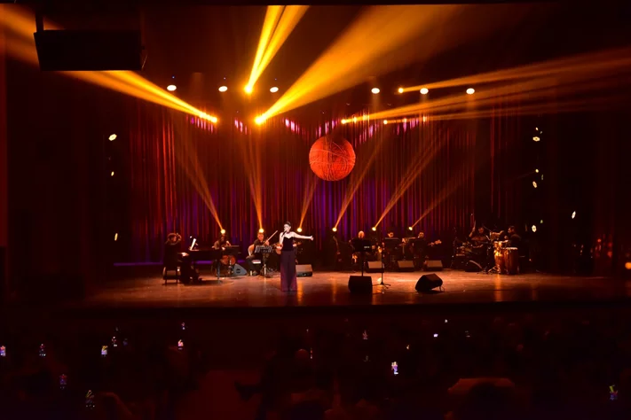 Marilyne Naaman at Casino du Liban