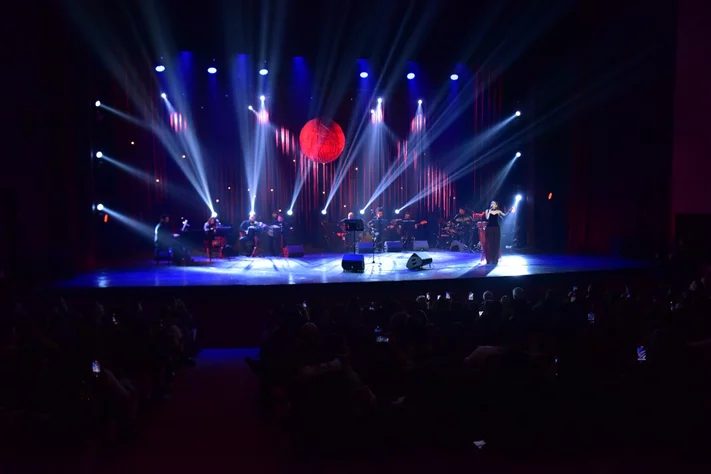 Marilyne Naaman at Casino du Liban