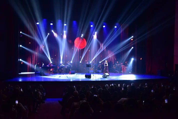 Marilyne Naaman at Casino du Liban