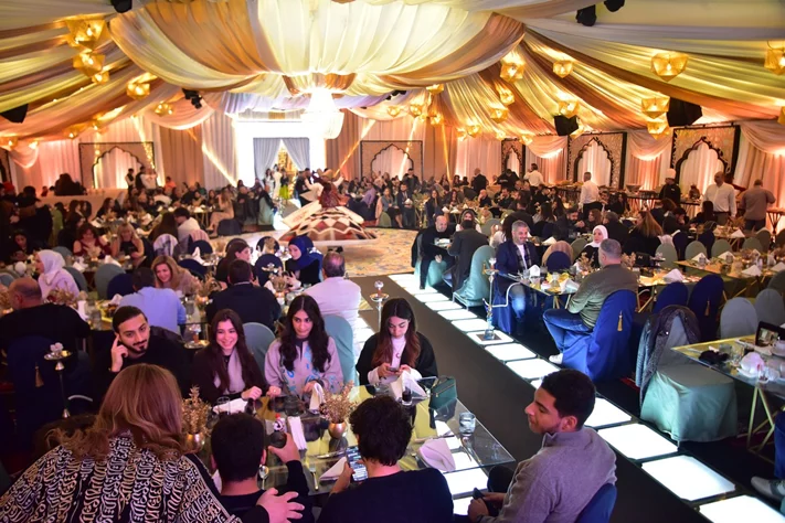 Alf Layla w Layla Suhoor tent at Mövenpick Hotel Beirut