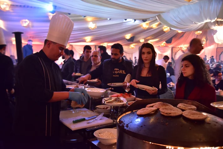 Alf Layla w Layla Suhoor tent at Mövenpick Hotel Beirut