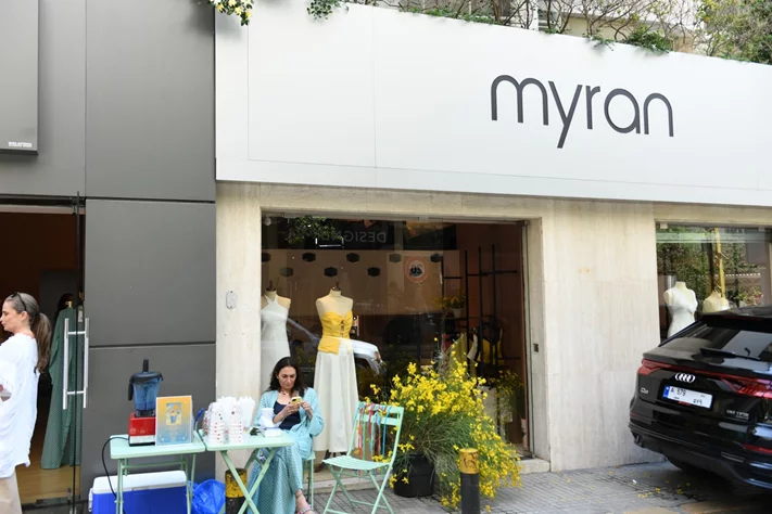 The opening of Myran Market