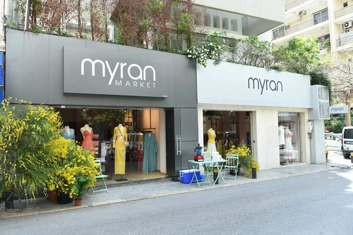 The opening of Myran Market