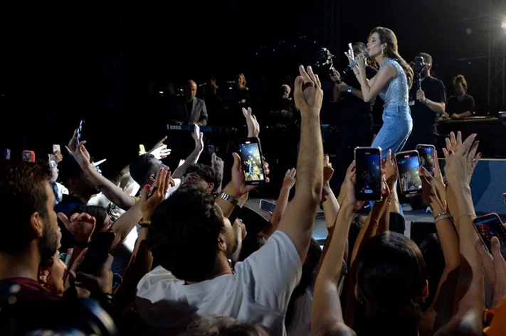 Nancy Ajram at Byblos Festival