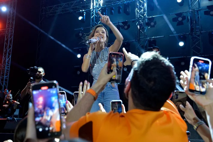 Nancy Ajram at Byblos Festival