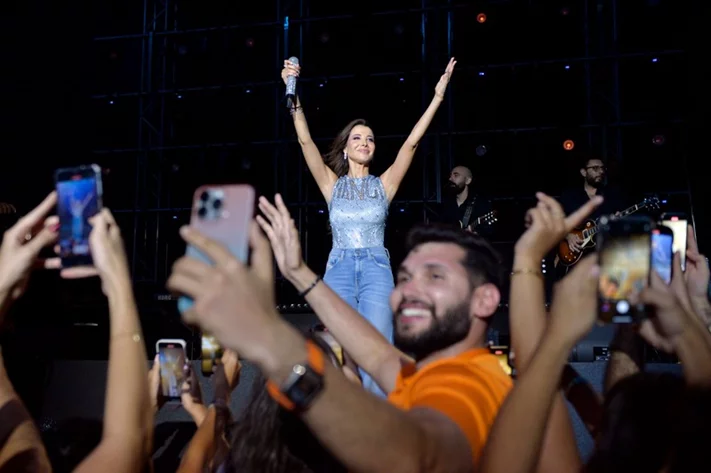 Nancy Ajram at Byblos Festival