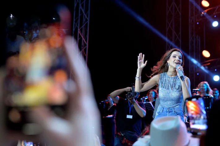 Nancy Ajram at Byblos Festival