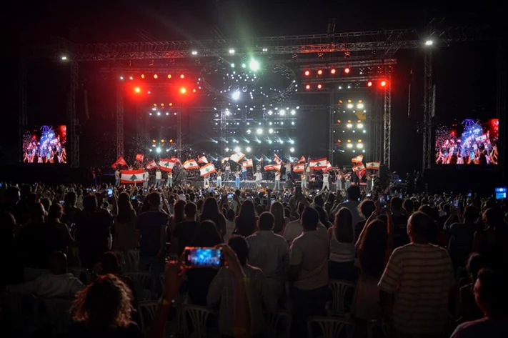 Nancy Ajram at Byblos Festival