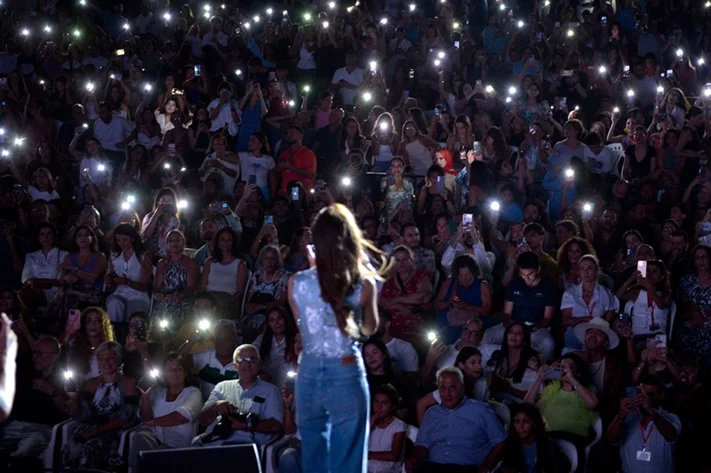 Nancy Ajram at Byblos Festival