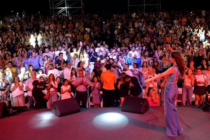 Nancy Ajram at Byblos Festival