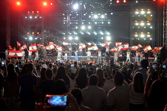 Nancy Ajram at Byblos Festival