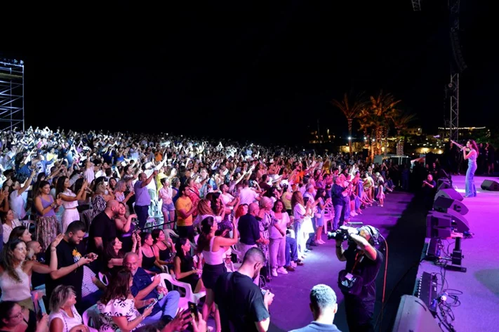 Nancy Ajram at Byblos Festival