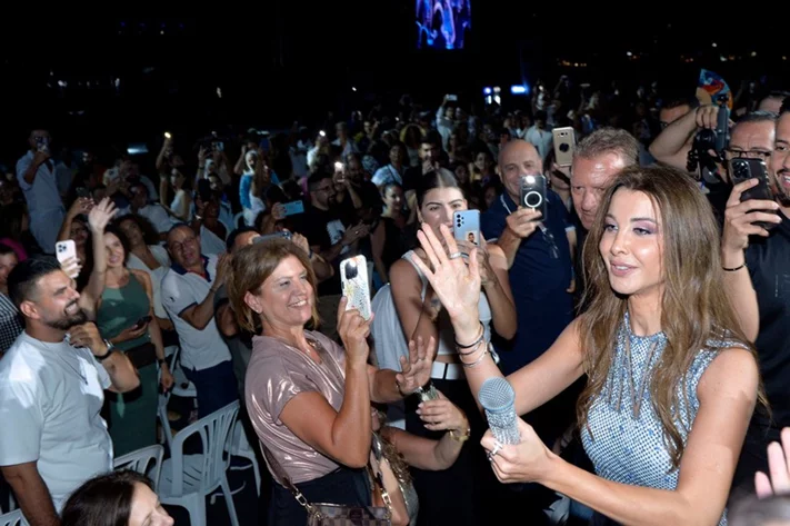 Nancy Ajram at Byblos Festival