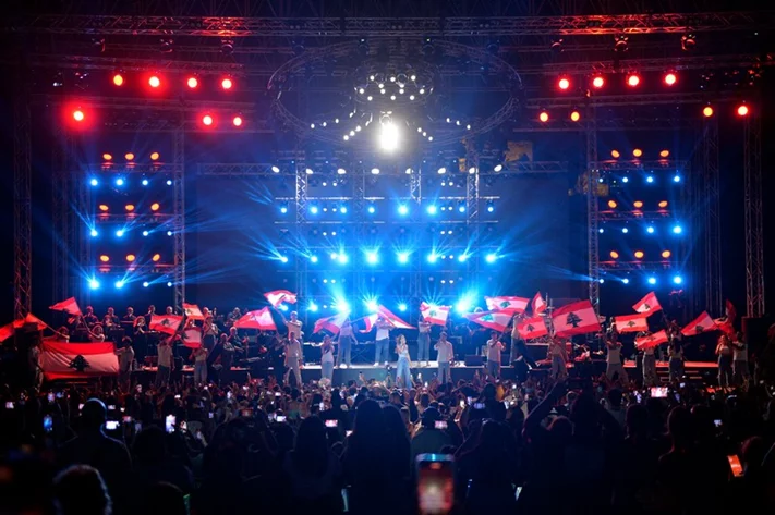 Nancy Ajram at Byblos Festival